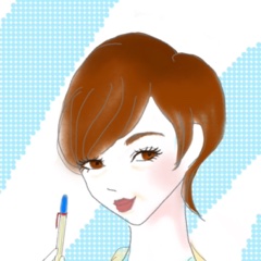 代表 スガハラ・エミのイラスト